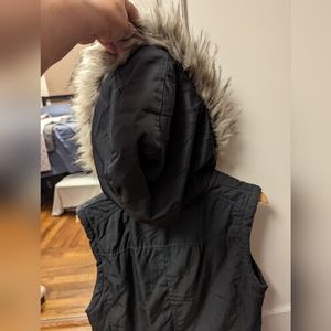 Royalty For Me women's vest SZ XL Dark Olive Green